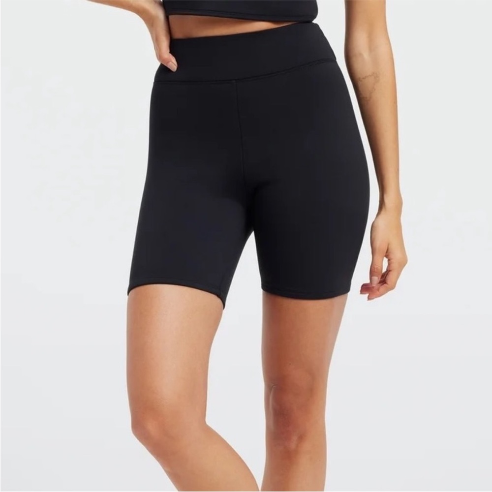 NEW Good American Lounge Bike Shorts Sz S